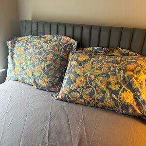 Vintage Missoni Pair of Standard Pillow case.. with Vibrant Patterns